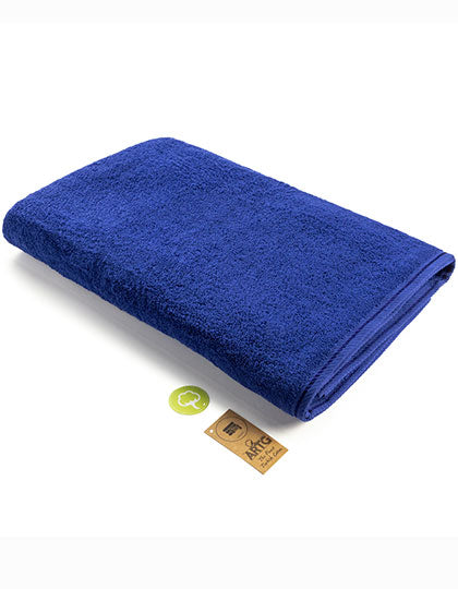 ARTG Big Towel in True Blue – mit Firmenlogo individualisierbar
