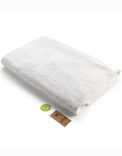 ARTG Big Towel in White – mit Firmenlogo individualisierbar