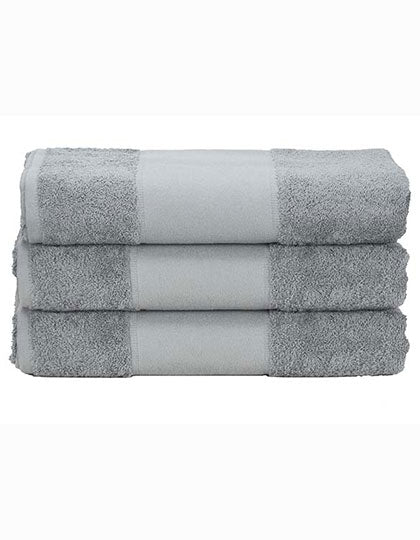 ARTG PRINT-Me® Hand Towel in Anthracite Grey – mit Firmenlogo individualisierbar