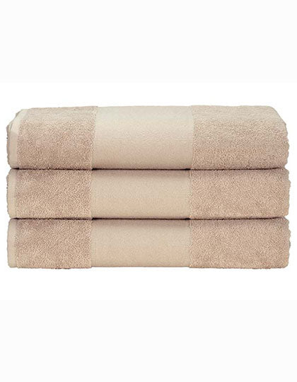 ARTG PRINT-Me® Hand Towel in Sand – mit Firmenlogo individualisierbar