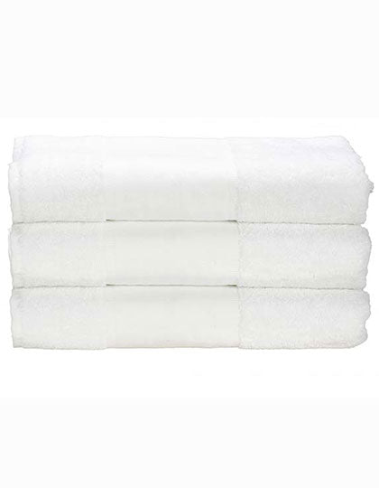 ARTG PRINT-Me® Hand Towel in White – mit Firmenlogo individualisierbar