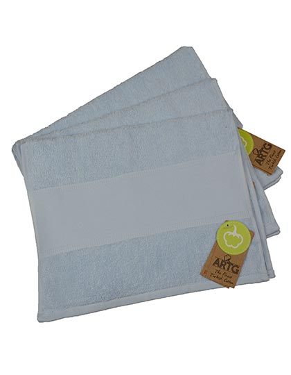 ARTG PRINT-Me® Guest Towel AR074 in Light Blue