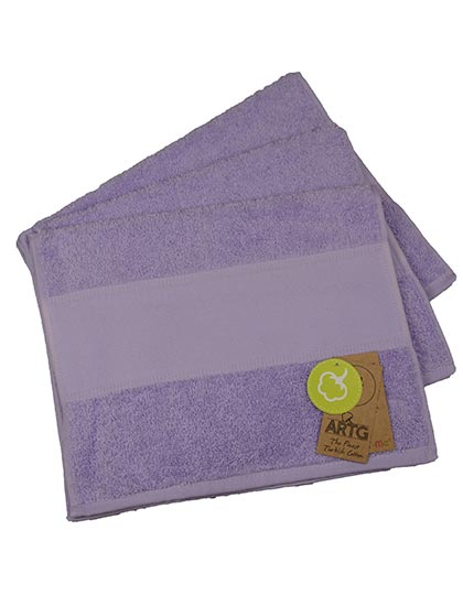 ARTG PRINT-Me® Guest Towel AR074 in Light Purple
