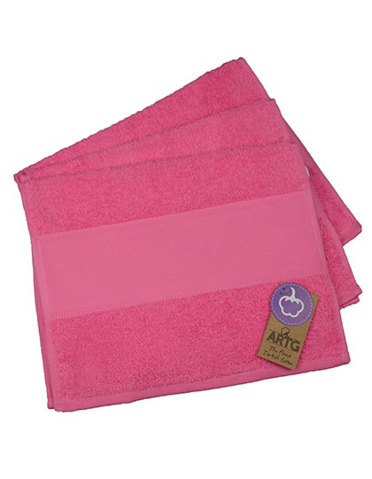 ARTG PRINT-Me® Guest Towel AR074 in Pink