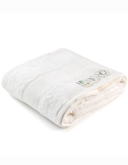 Bio-Bambus Badetuch von ARTG – Produkt- und Farbansicht für Textildruck und Stickerei