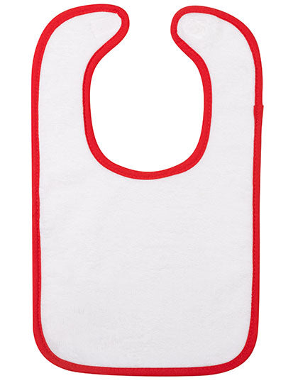 Babiezz® ALL-Over Sublimation Baby Bib von ARTG – Produkt- und Farbansicht für Textildruck und Stickerei