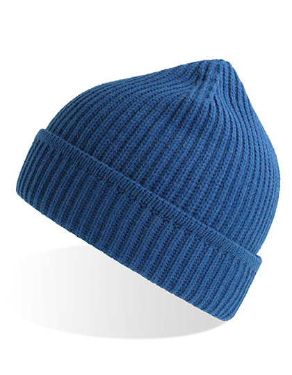 Atlantis Maple Beanie in Royal – mit Firmenlogo individualisierbar