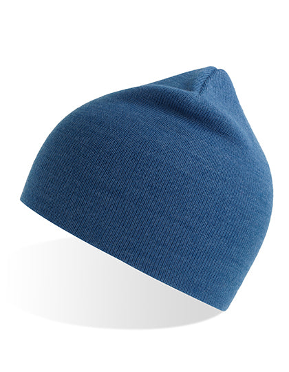Atlantis Holly Beanie in Royal – mit Firmenlogo individualisierbar
