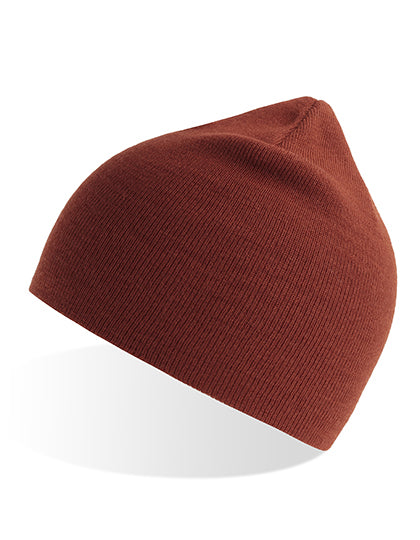 Atlantis Holly Beanie in Rusty – mit Firmenlogo individualisierbar