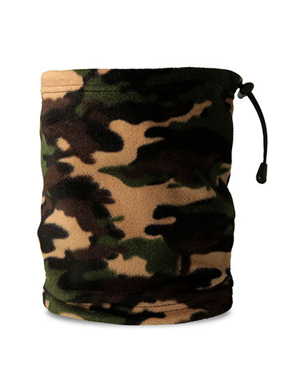 Atlantis Hotty-S Neck Warmer in Camouflage – mit Firmenlogo individualisierbar