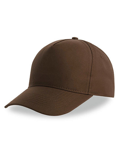 Atlantis Recy Five Cap in Brown – mit Firmenlogo individualisierbar