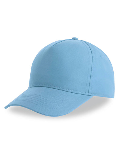 Atlantis Recy Five Cap in Light Blue – mit Firmenlogo individualisierbar