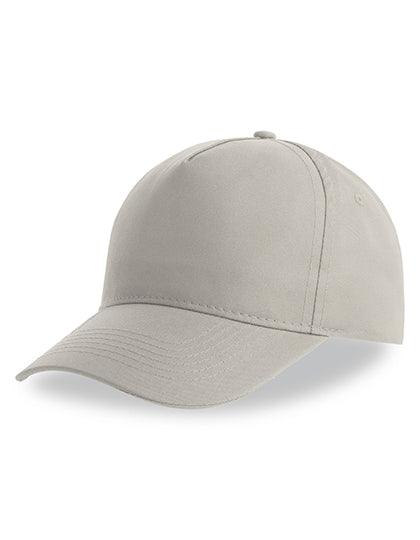 Atlantis Recy Five Cap in Light Grey – mit Firmenlogo individualisierbar