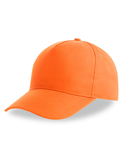 Atlantis Recy Five Cap in Orange – mit Firmenlogo individualisierbar
