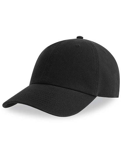 Atlantis Fraser Cap in Black – mit Firmenlogo individualisierbar