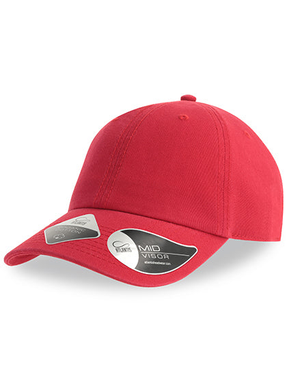 Atlantis Fraser Cap in Red – mit Firmenlogo individualisierbar