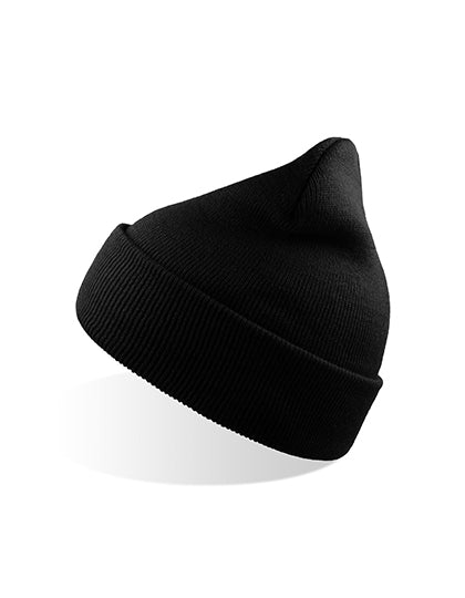 Atlantis Wind Beanie Recycled AT125 in Black