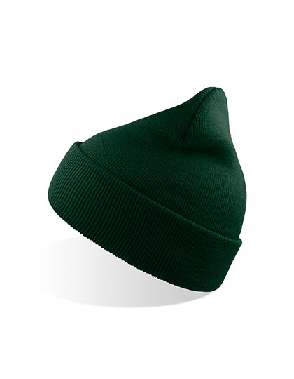 Atlantis Wind Beanie Recycled AT125 in Bottle Green