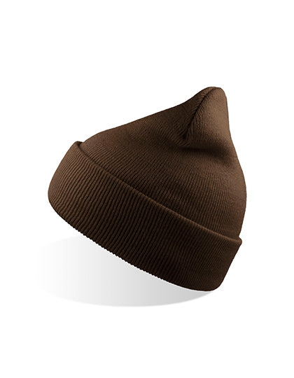 Atlantis Wind Beanie Recycled AT125 in Brown