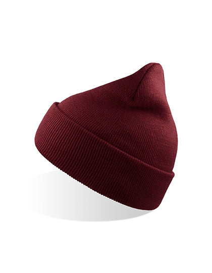Atlantis Wind Beanie Recycled AT125 in Burgundy