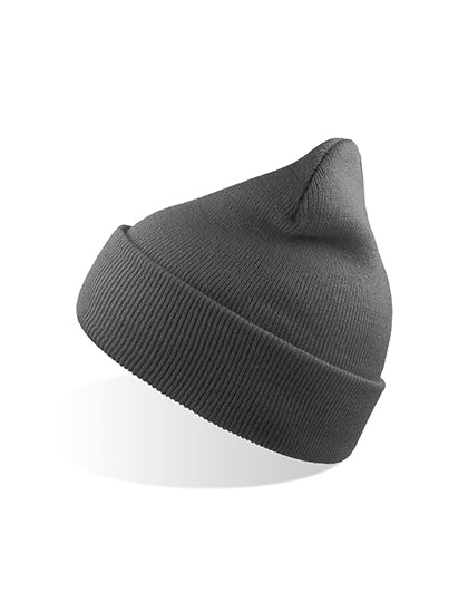 Atlantis Wind Beanie Recycled AT125 in Dark Grey