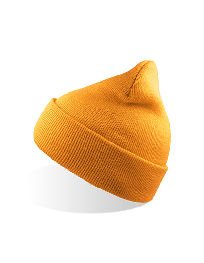Atlantis Wind Beanie Recycled AT125 in Gold Yellow