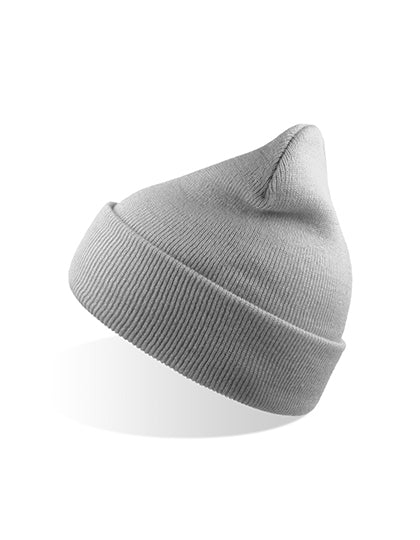 Atlantis Wind Beanie Recycled AT125 in Light Grey