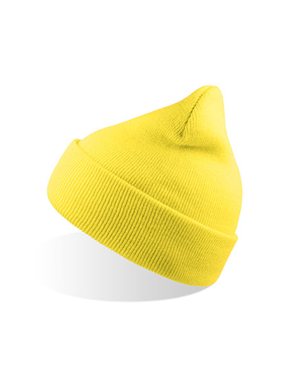 Atlantis Wind Beanie Recycled AT125 in Light Yellow