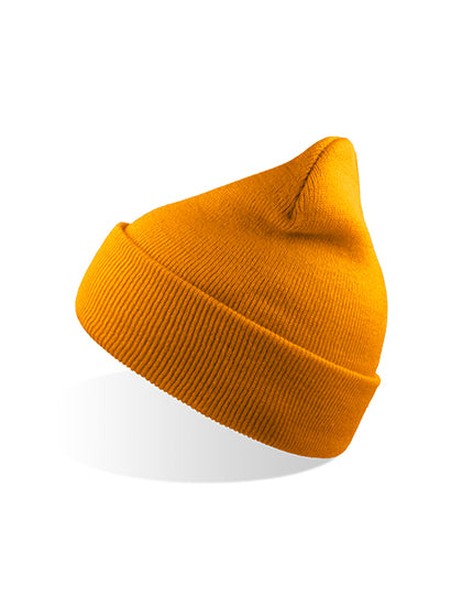 Atlantis Wind Beanie Recycled AT125 in Mustard