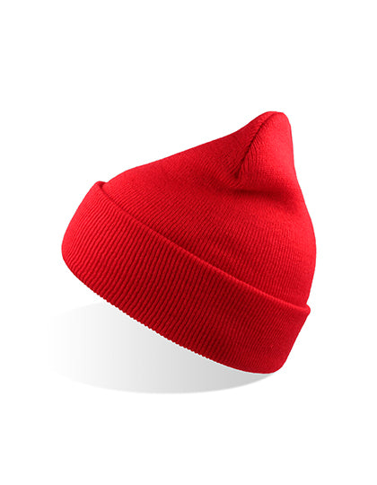 Atlantis Wind Beanie Recycled AT125 in Red