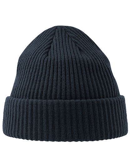 Atlantis Bill-S Beanie in Navy – mit Firmenlogo individualisierbar