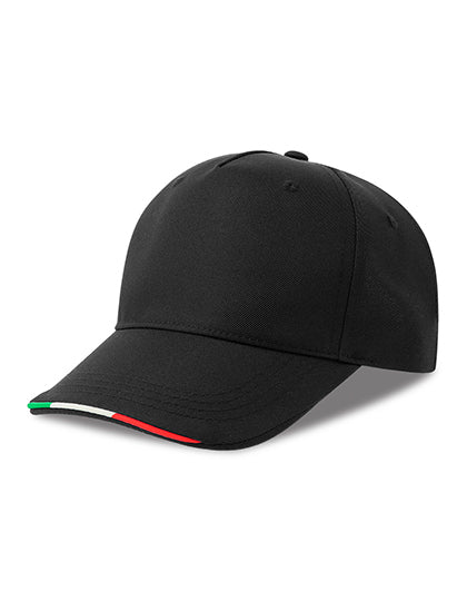 Atlantis Recy Five Italia in Black – mit Firmenlogo individualisierbar