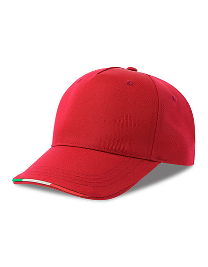 Atlantis Recy Five Italia in Red – mit Firmenlogo individualisierbar