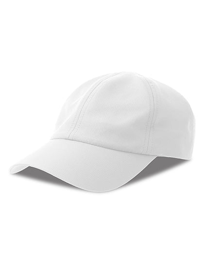 Atlantis Isar Cap in White – mit Firmenlogo individualisierbar