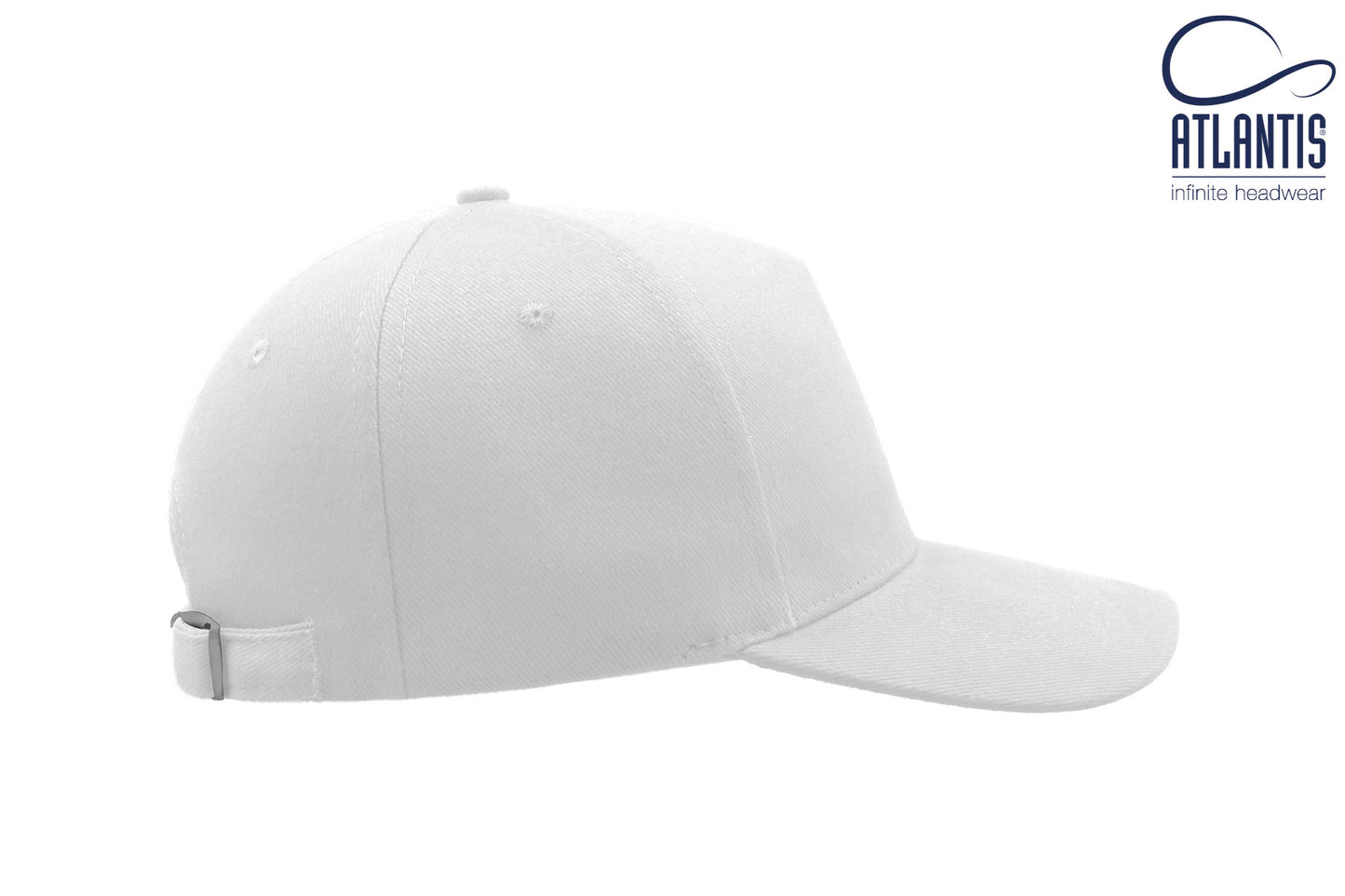 5-Panel Cap aus schwerer, gebürsteter Baumwolle