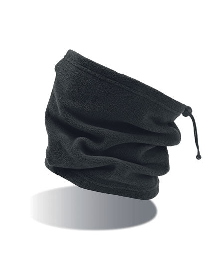 Atlantis Hotty - Warm Neckwarmer in Black – mit Firmenlogo individualisierbar