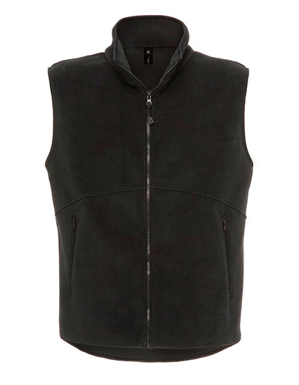 B&C COLLECTION Unisex Fleece Traveller+ in Black – mit Firmenlogo individualisierbar