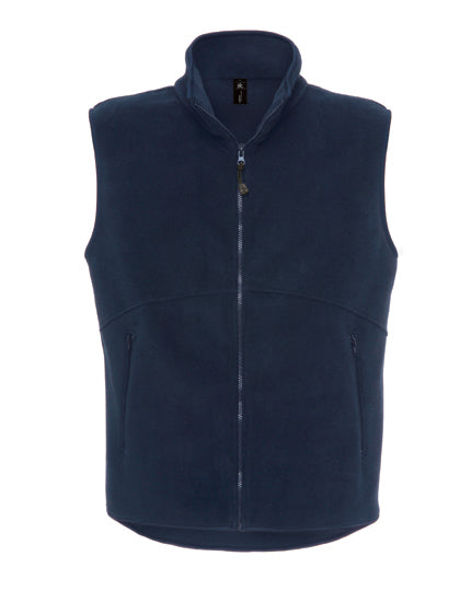 B&C COLLECTION Unisex Fleece Traveller+ in Navy – mit Firmenlogo individualisierbar