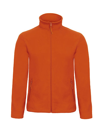 B&C COLLECTION Microfleece-Duo ID.501 in Pumpkin Orange – mit Firmenlogo individualisierbar