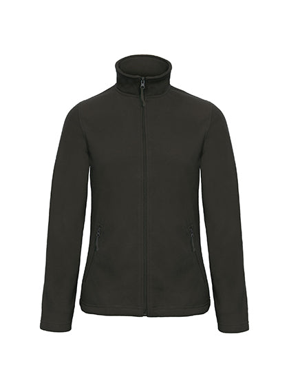 B&C COLLECTION Women´s Microfleece-Duo ID.501 in Black – mit Firmenlogo individualisierbar