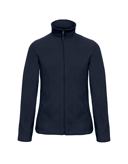 B&C COLLECTION Women´s Microfleece-Duo ID.501 in Navy – mit Firmenlogo individualisierbar