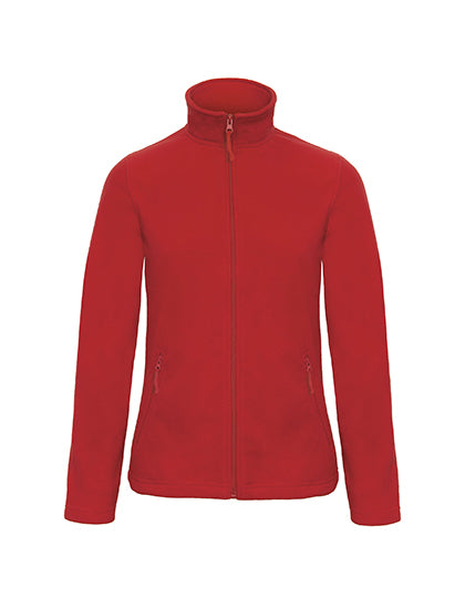 B&C COLLECTION Women´s Microfleece-Duo ID.501 in Red – mit Firmenlogo individualisierbar