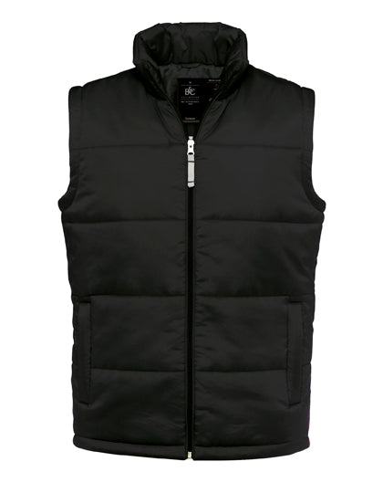 B&C COLLECTION Men´s Bodywarmer in Black – mit Firmenlogo individualisierbar