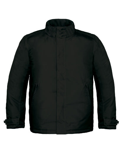 B&C COLLECTION Men´s Jacket Real+ in Black – mit Firmenlogo individualisierbar
