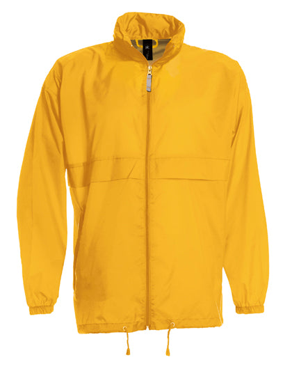 Regen- und Windjacke von B&C COLLECTION – Produkt- und Farbansicht für Textildruck und Stickerei