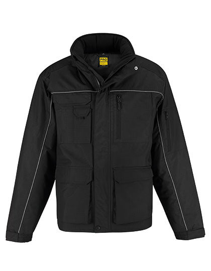 B&C COLLECTION Jacket Shelter Pro in Black – mit Firmenlogo individualisierbar
