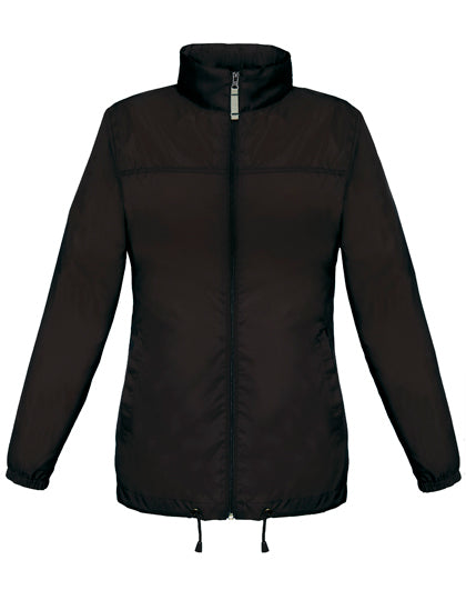 B&C COLLECTION Women´s Jacket Sirocco in Black – mit Firmenlogo individualisierbar