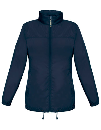 B&C COLLECTION Women´s Jacket Sirocco in Navy – mit Firmenlogo individualisierbar