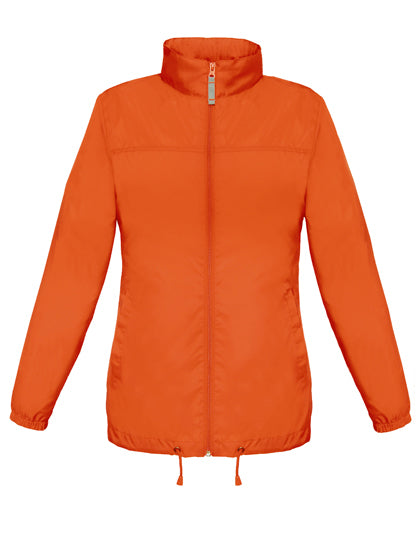 B&C COLLECTION Women´s Jacket Sirocco in Orange – mit Firmenlogo individualisierbar