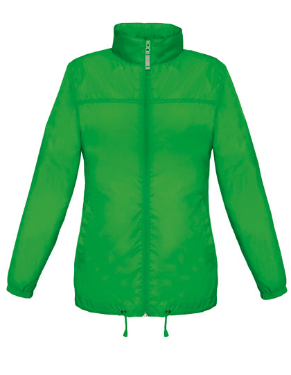 B&C COLLECTION Women´s Jacket Sirocco in Real Green – mit Firmenlogo individualisierbar